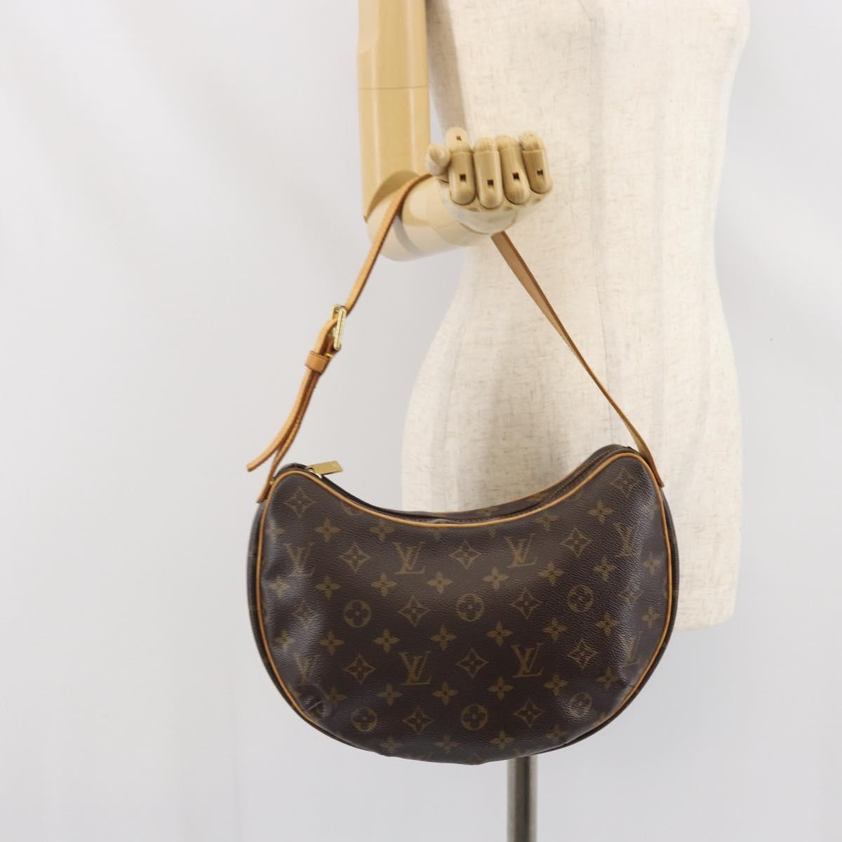 Monogram Croissant MM Shoulder Bag