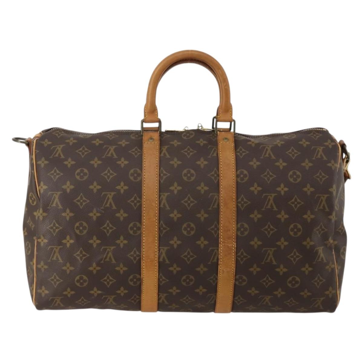 Monogram Keepall Bandouliere 45 Boston Bag