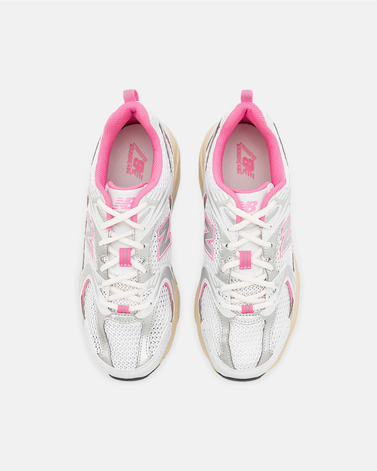 530 White Pink Vintage