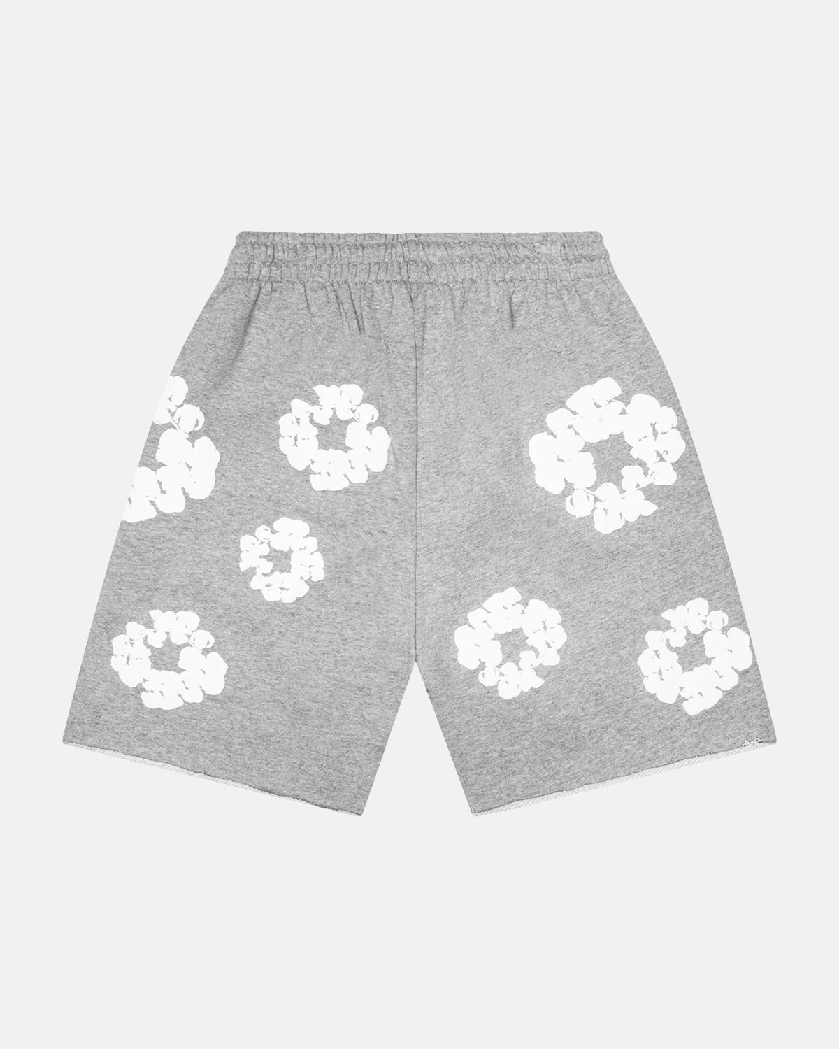 Die Cotton Wreath Grey Shorts