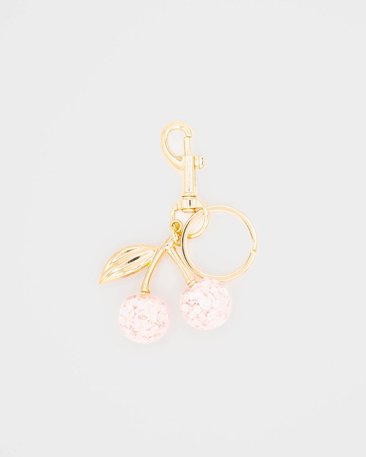Glass Cherry Bag Charm – väsksmycke