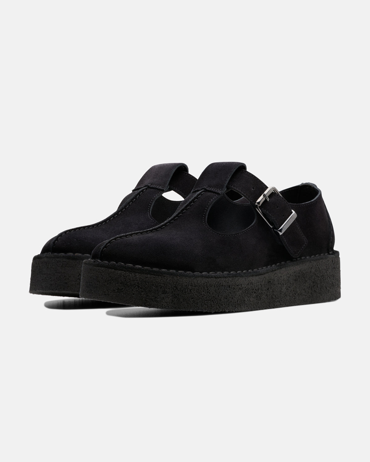 TrekWedge Mule D "Black Suede"
