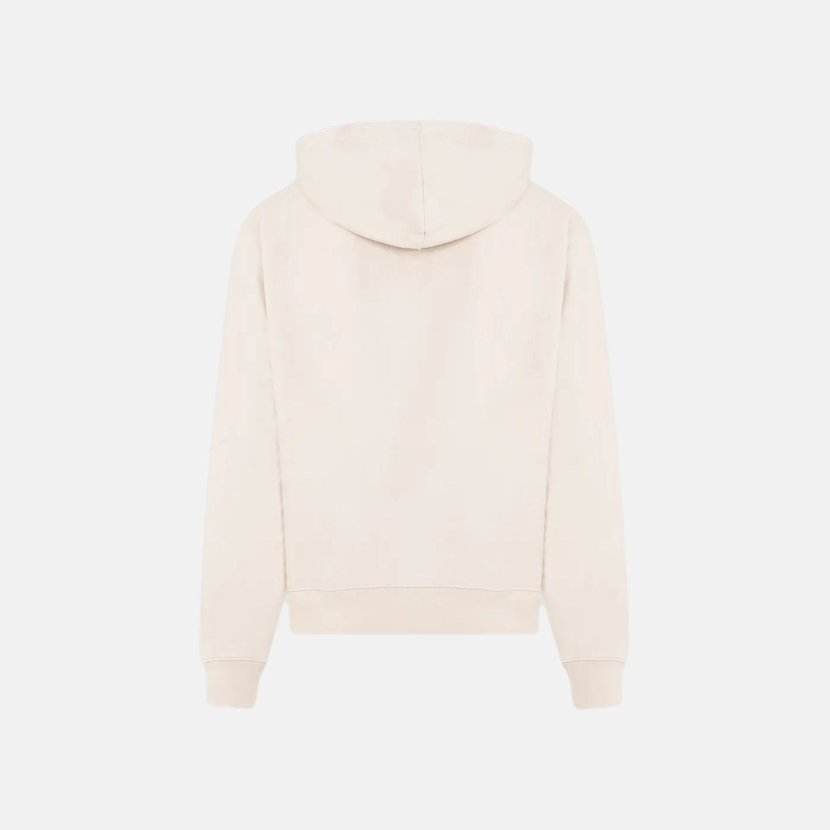Beiger Hoodie aus Ripsband