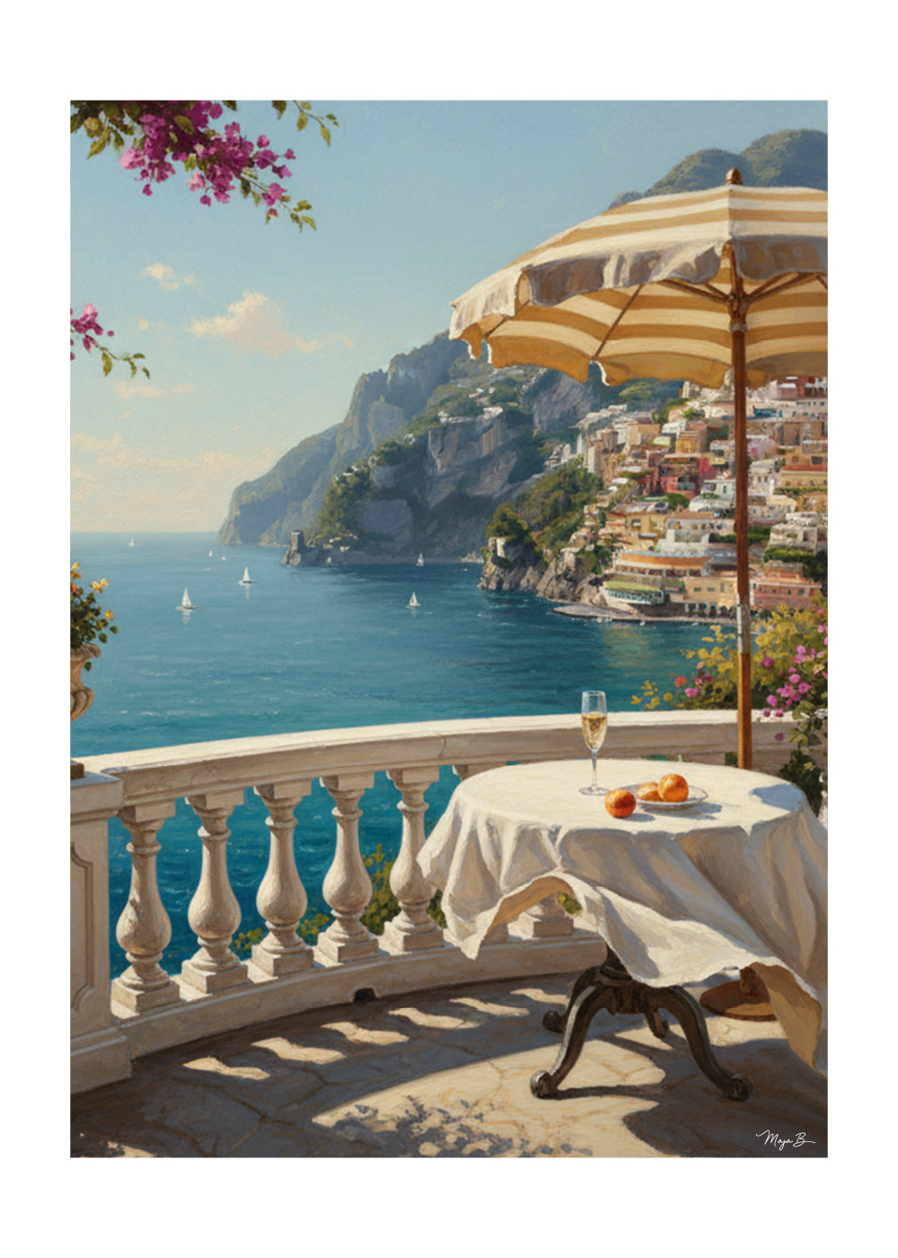 "Dinner with a view" Poster