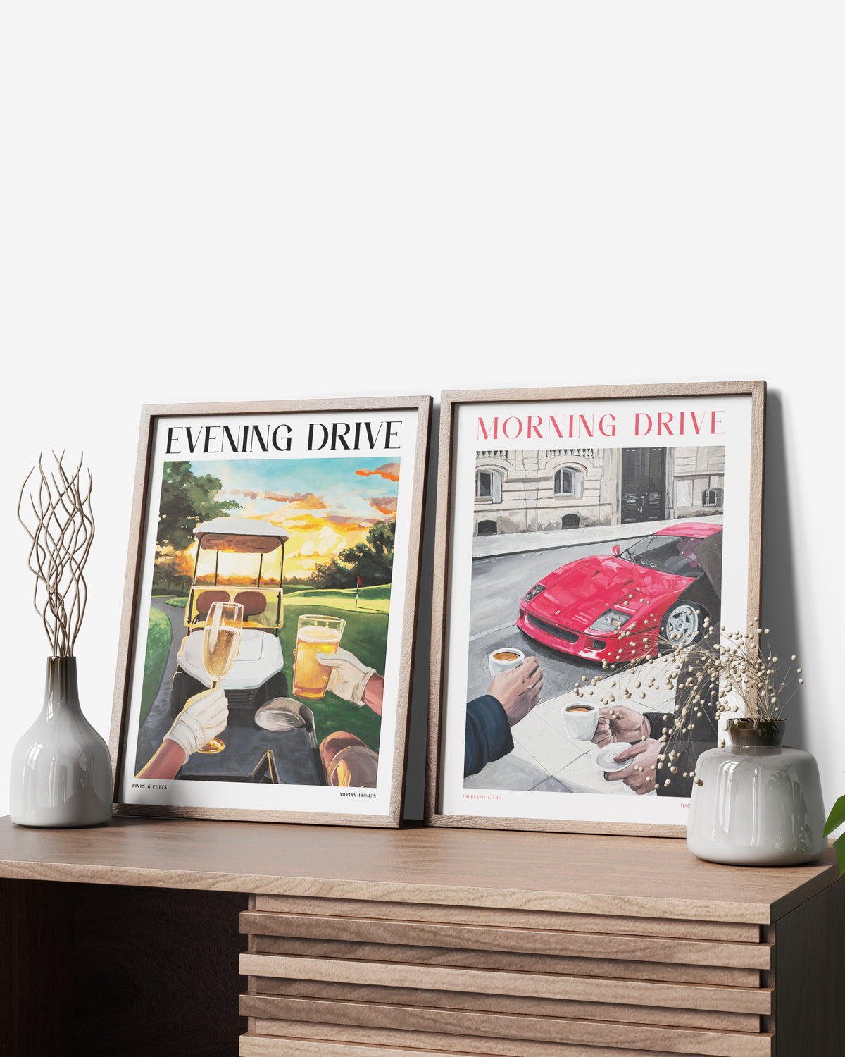 "Evening Drive" Poster