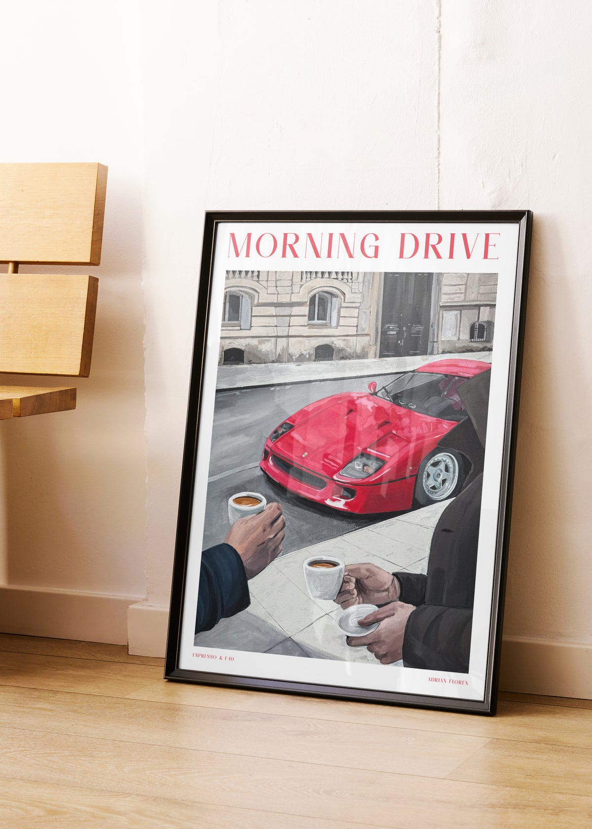 "Morning Drive" Poster