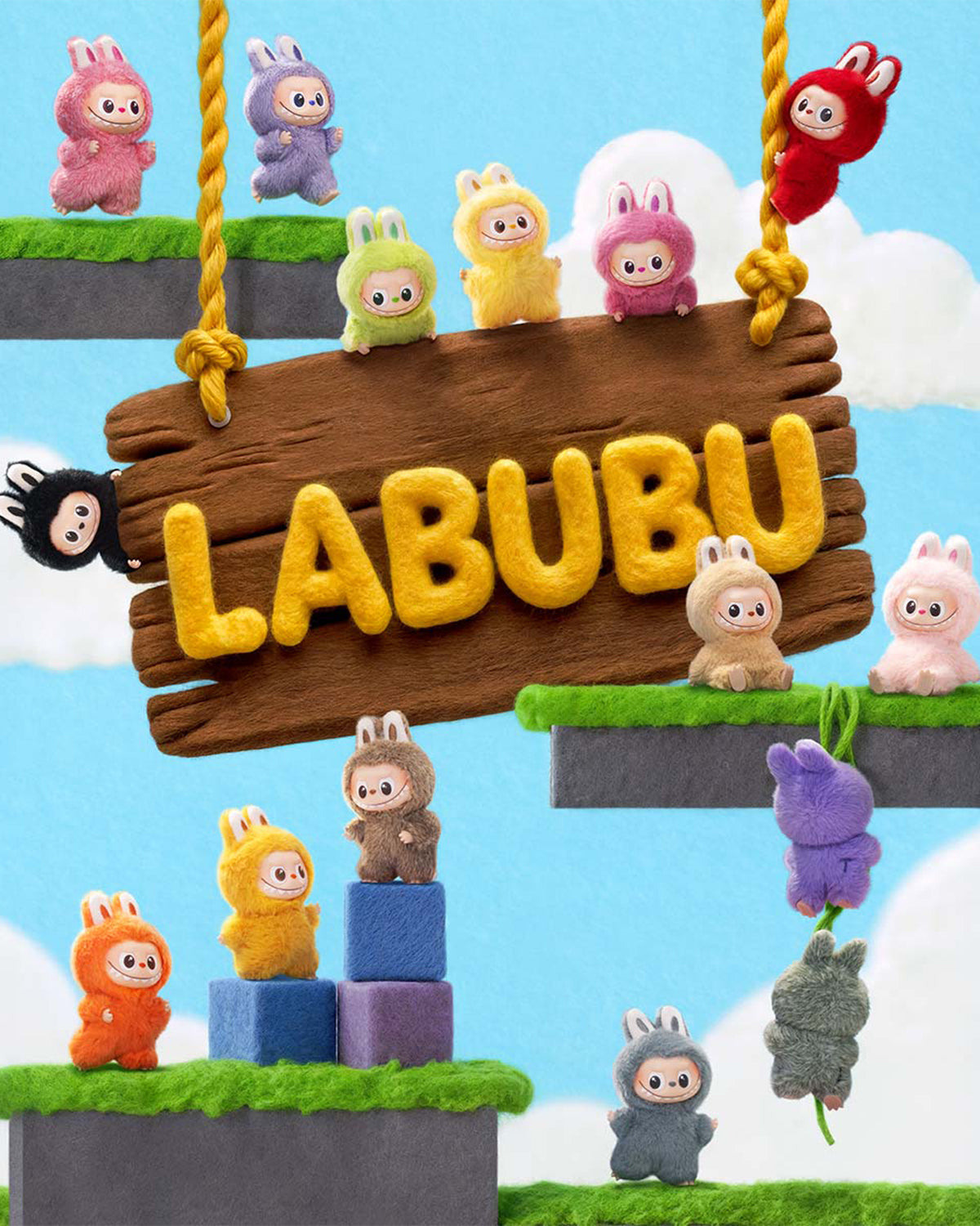 Labubu The Monsters Pin for Love Blind Box (N–Z)
