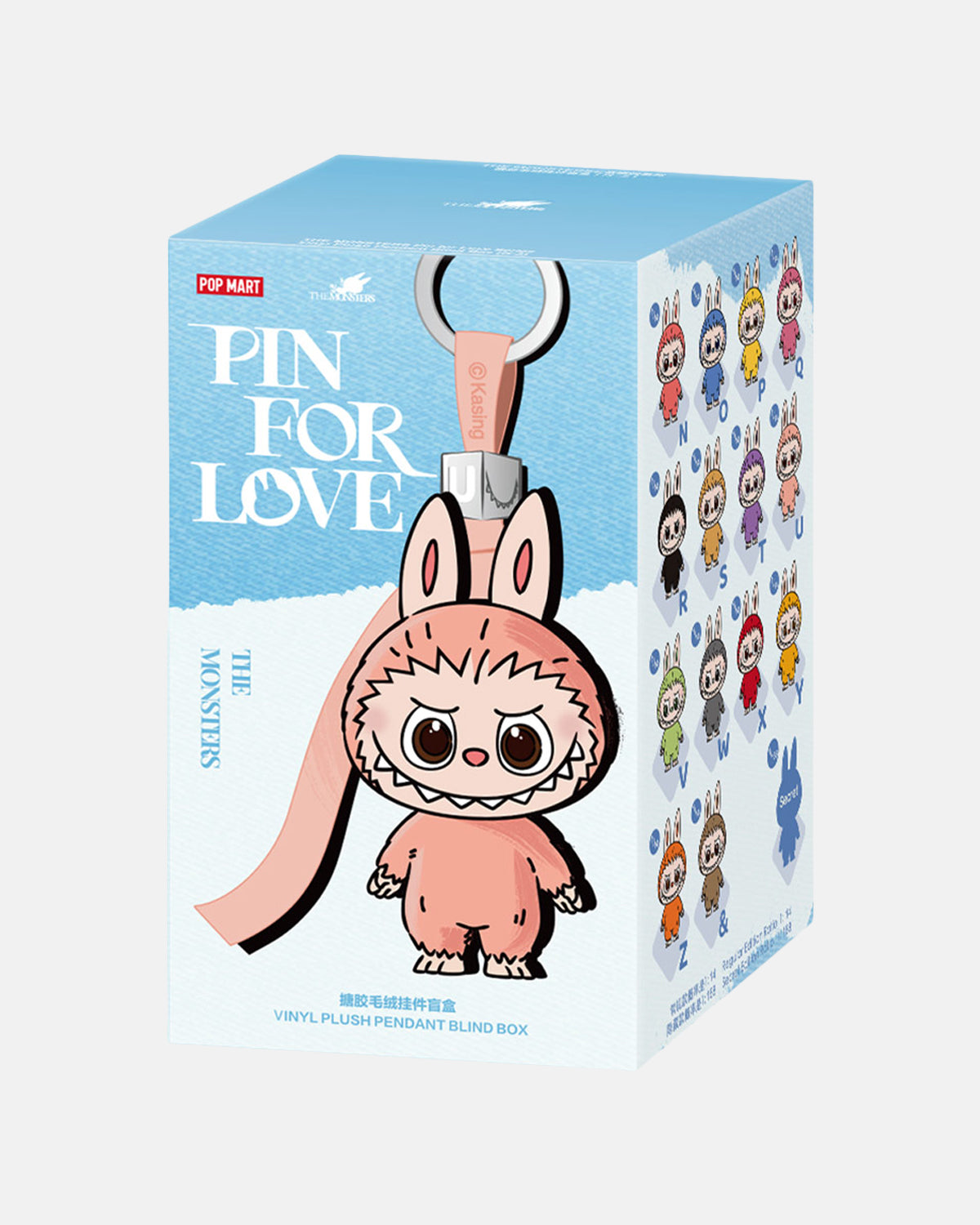Labubu The Monsters Pin for Love Blind Box (N–Z)