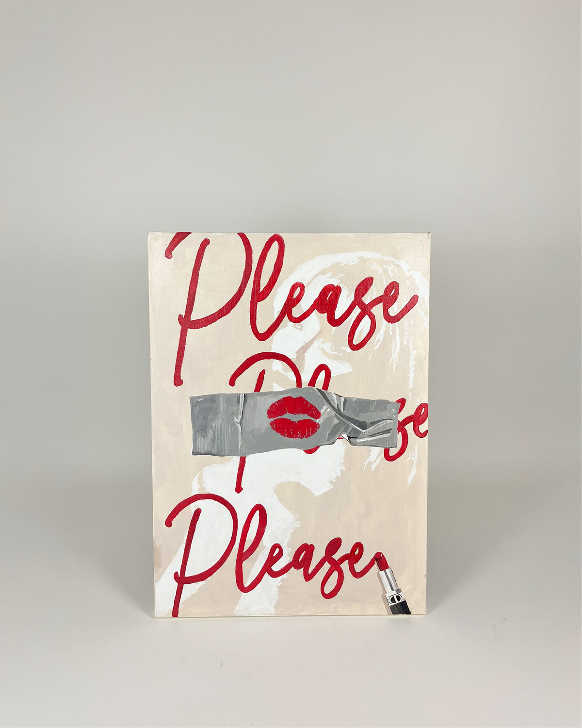"Please Please Please" Originalgemälde