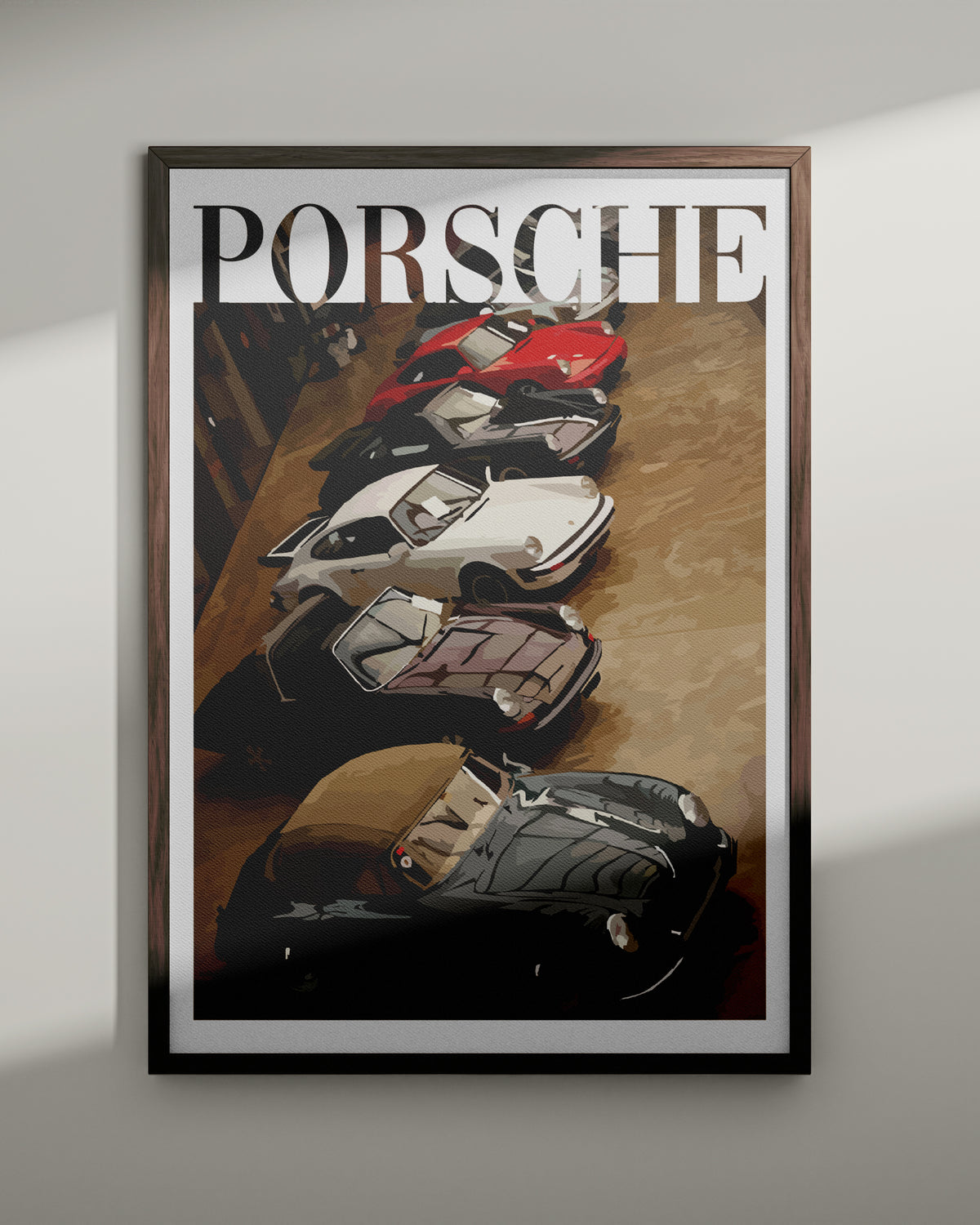 "Old Money Porsche Nr. 6" Poster
