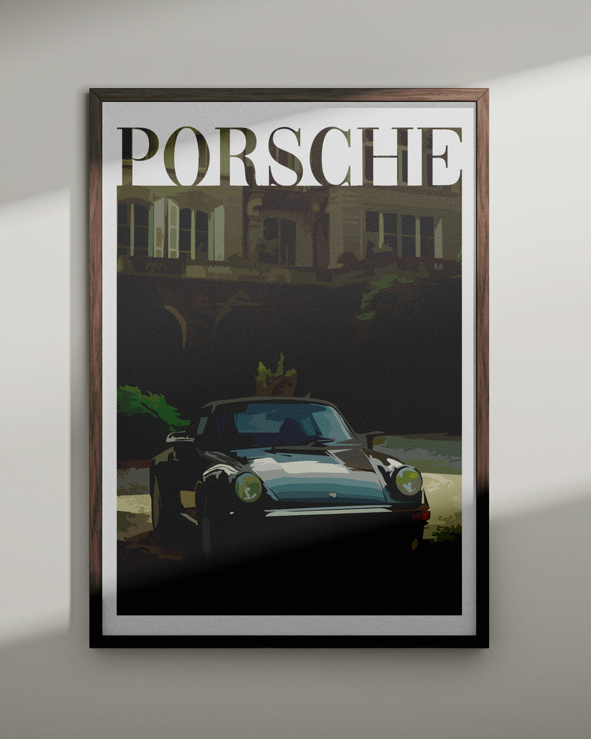 "Old Money Porsche Nr.8" Poster