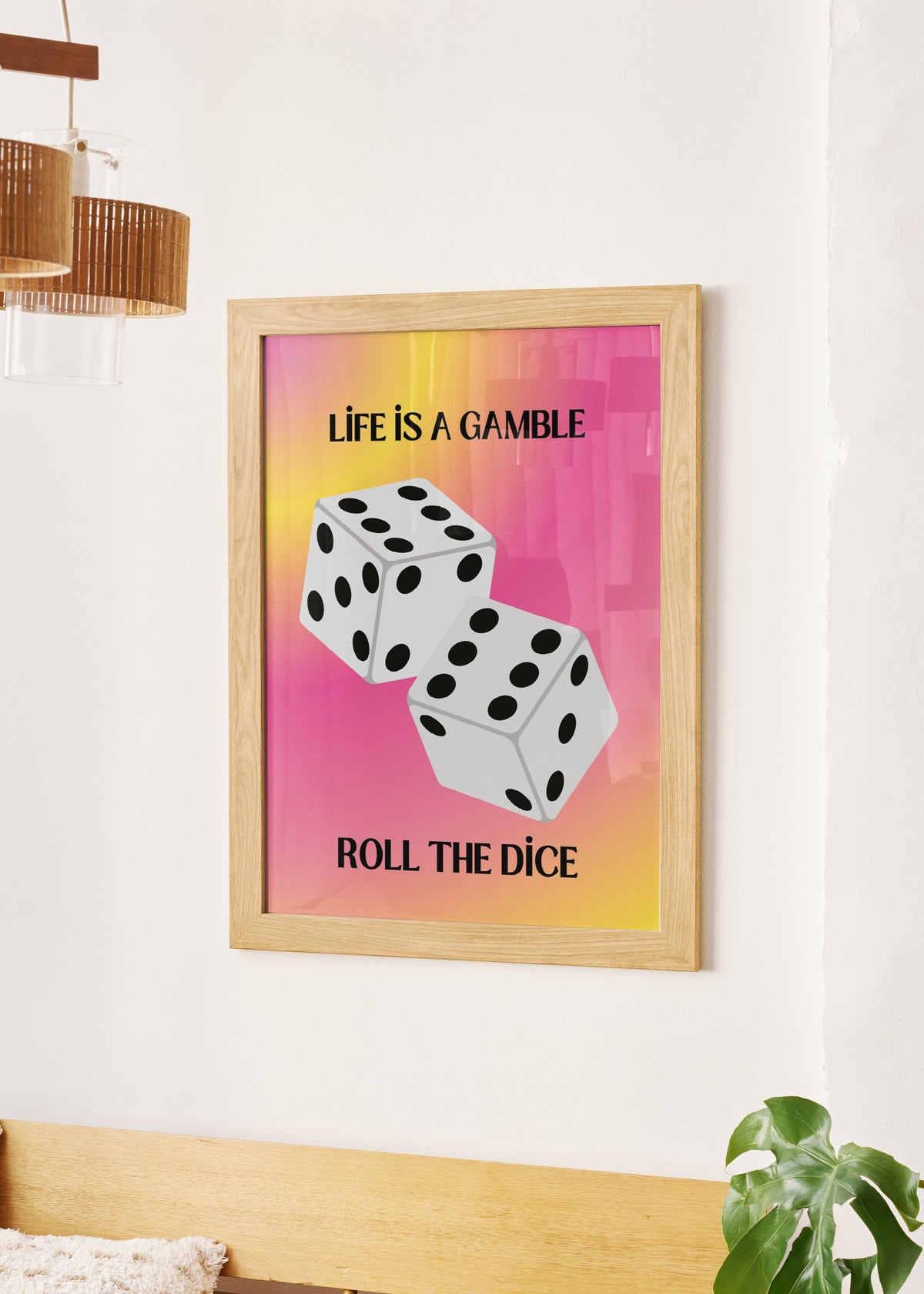 Würfle Poster