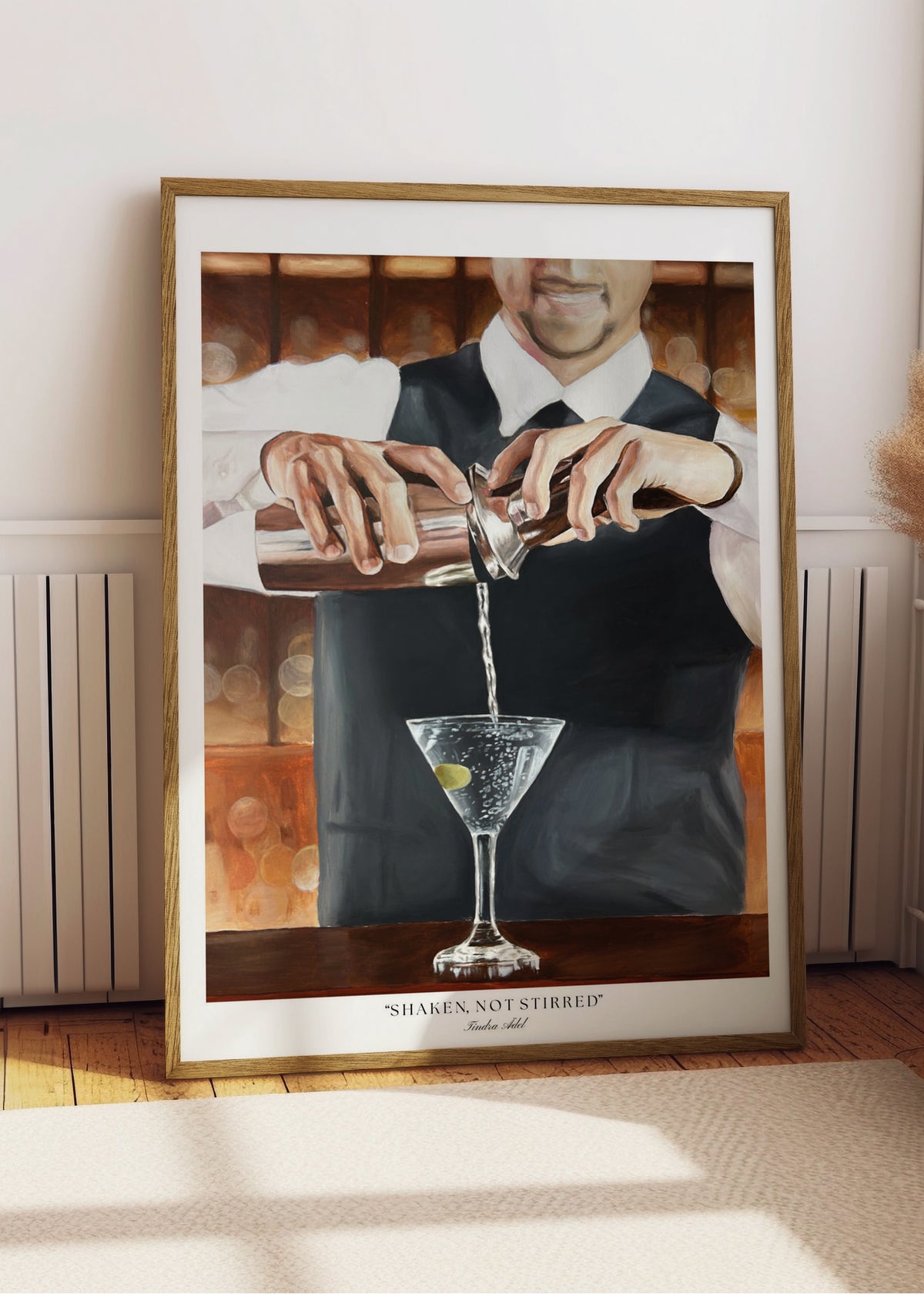 "Shaken, not stirred" Poster