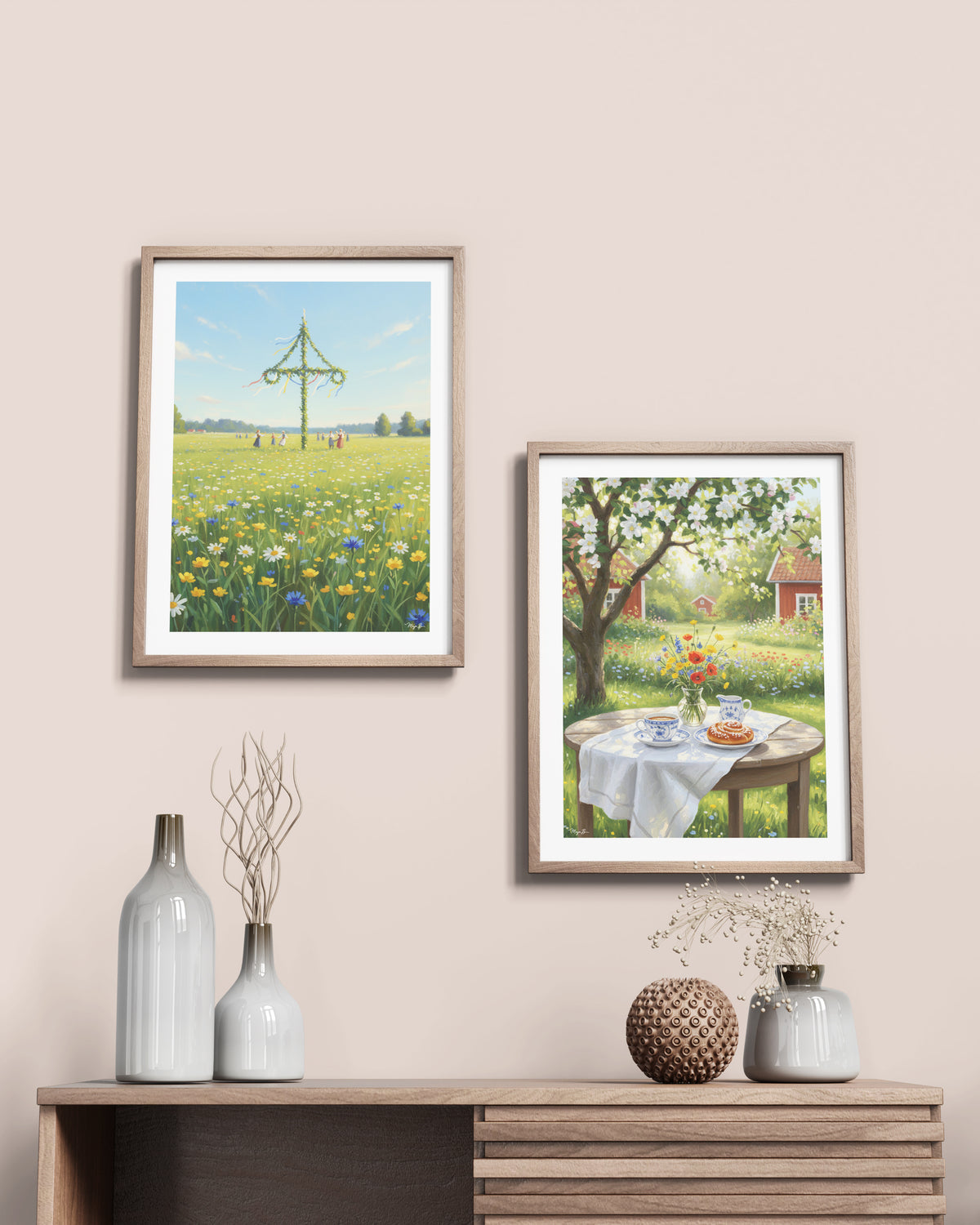 "Schwedischer Sommer" Poster-Bundle