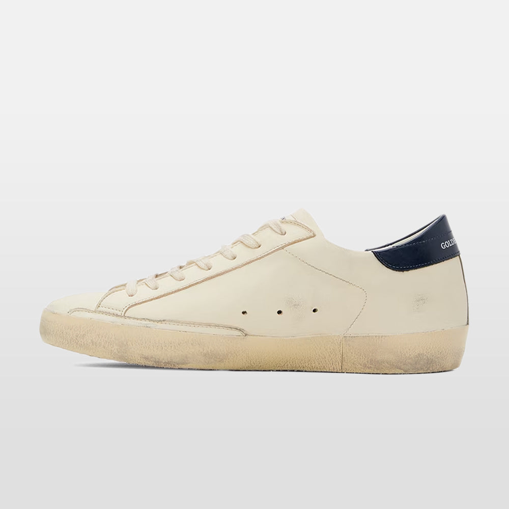 Handla Golden Goose Super-Star Beige Night Blue online | Smidigt och enkelt på nätet - Merchsweden |