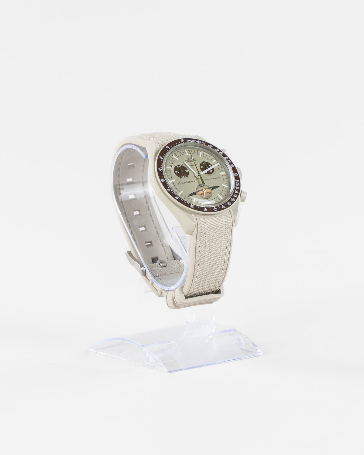 Klockband 2.0 till MoonSwatch – beige, 20 mm