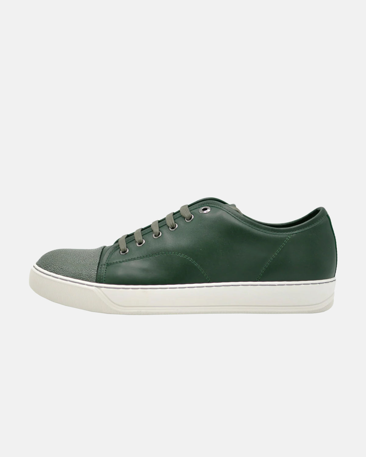 DBB1 Dunkelgrüner Lederkorb Cap Toe