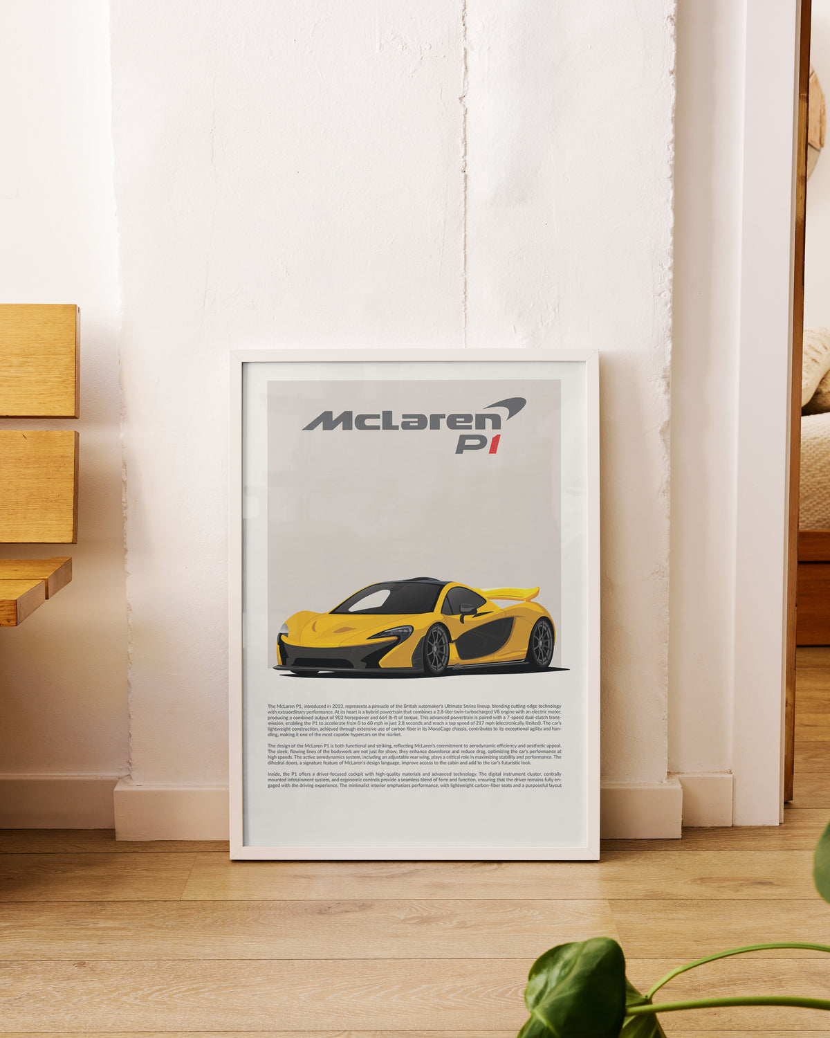 „McLaren P1“-Poster