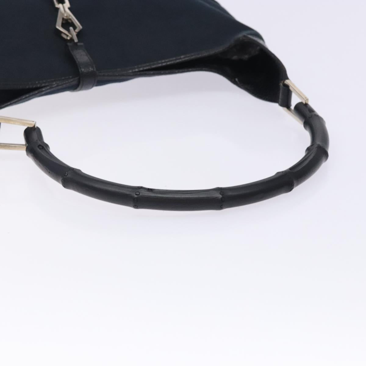Handtasche Bamboo Jackie Schwarz Silber