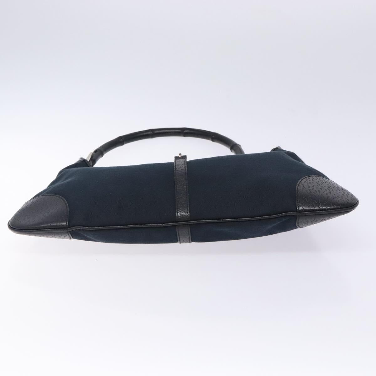 Handtasche Bamboo Jackie Schwarz Silber