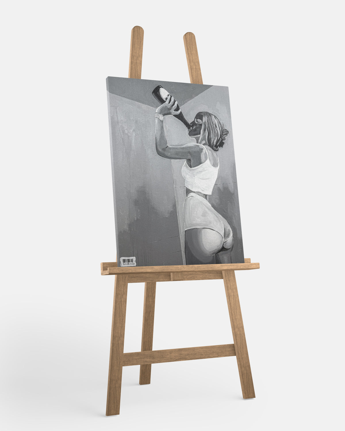 "Overworked" Canvastavla