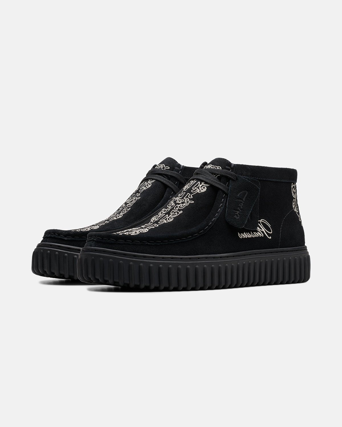 Torhill Woven G "Schwarzes Wildleder"