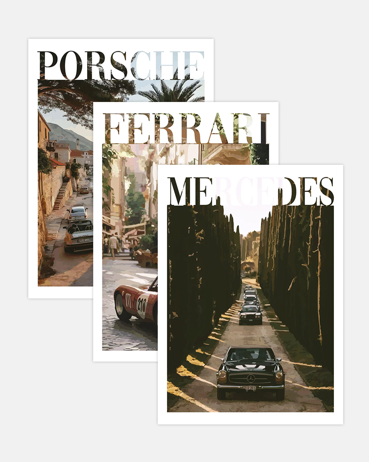 "Premium Trio" Poster Bundle