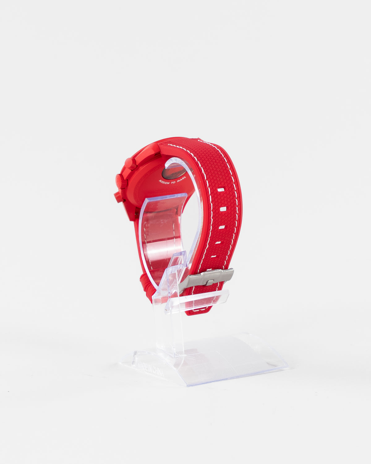 Klockband 2.0 till MoonSwatch – röd, 20 mm