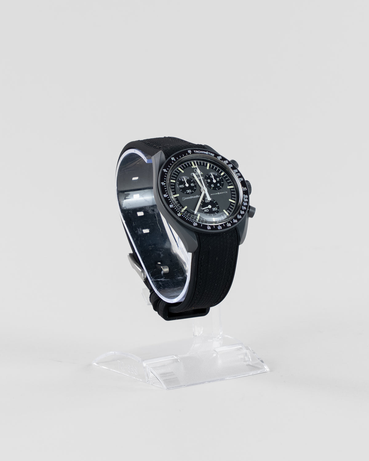 Klockband 2.0 till MoonSwatch – svart, 20 mm