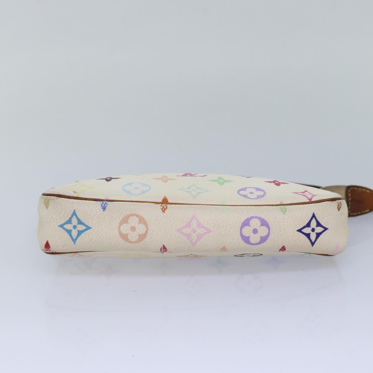 Monogram Multicolor Pochette-Täschchen Weiß