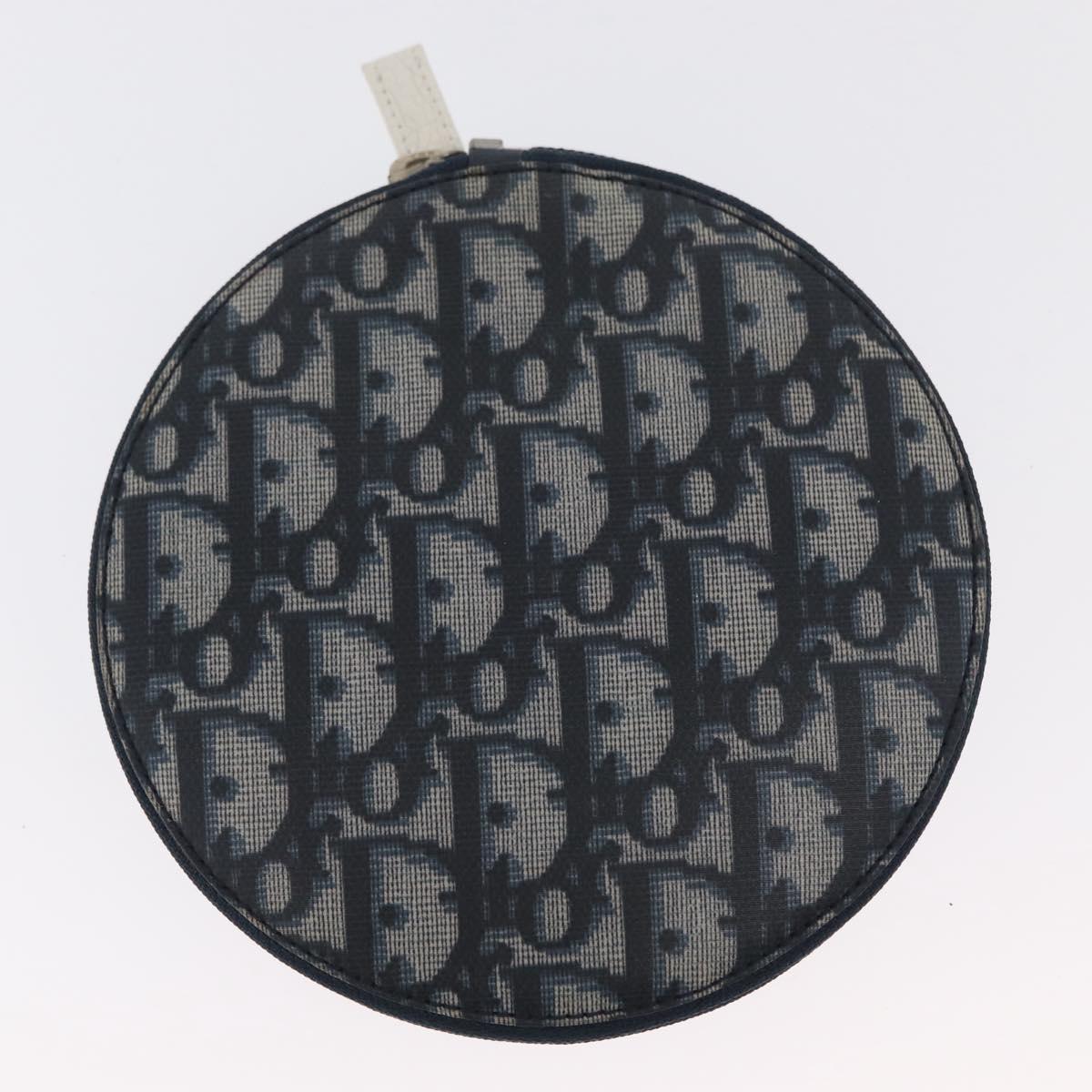 Trotter Canvas-Handtasche Navy/Silber
