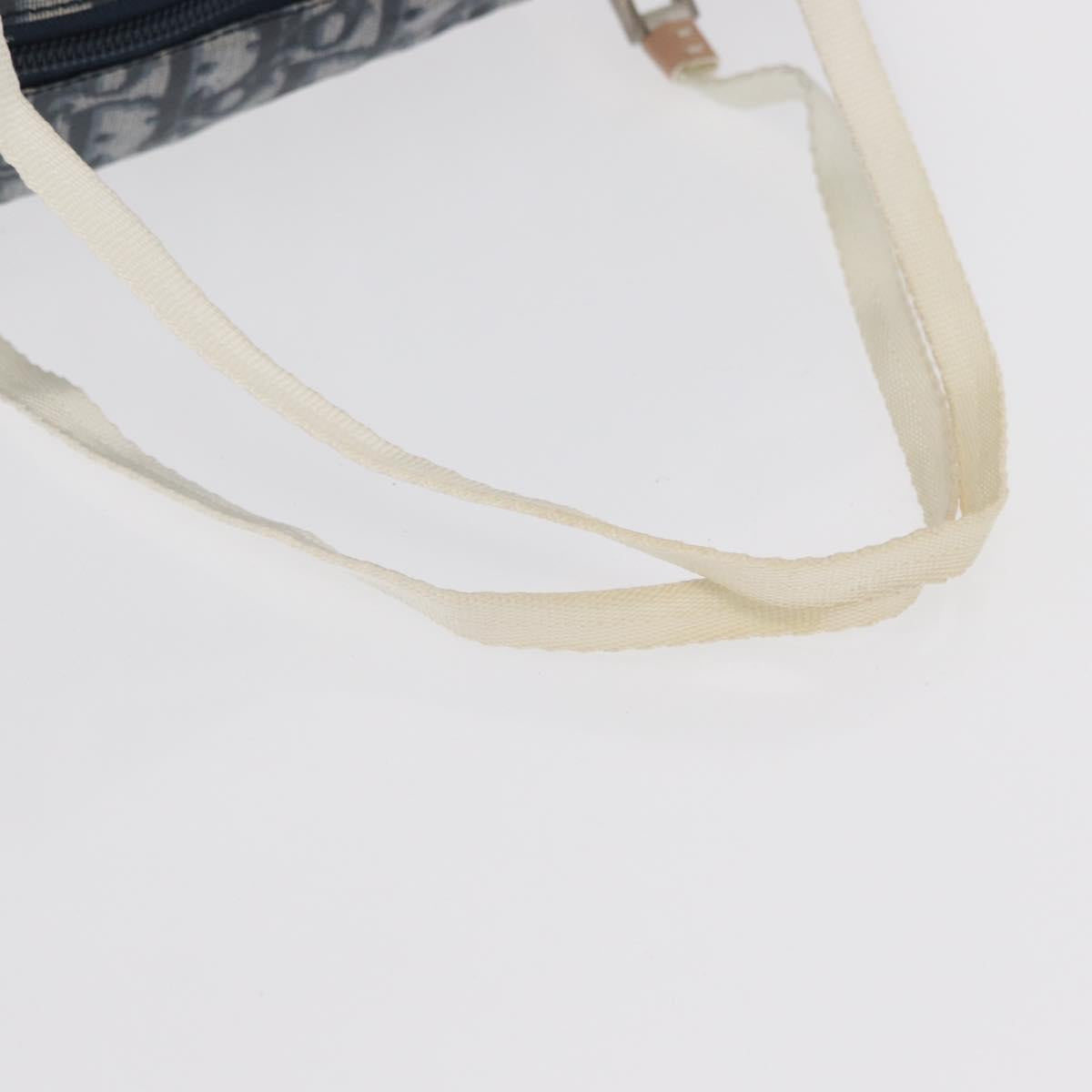 Trotter Canvas-Handtasche Navy/Silber