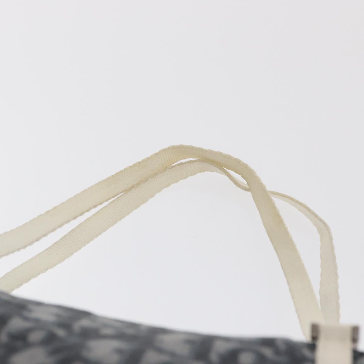 Trotter Canvas-Handtasche Navy/Silber