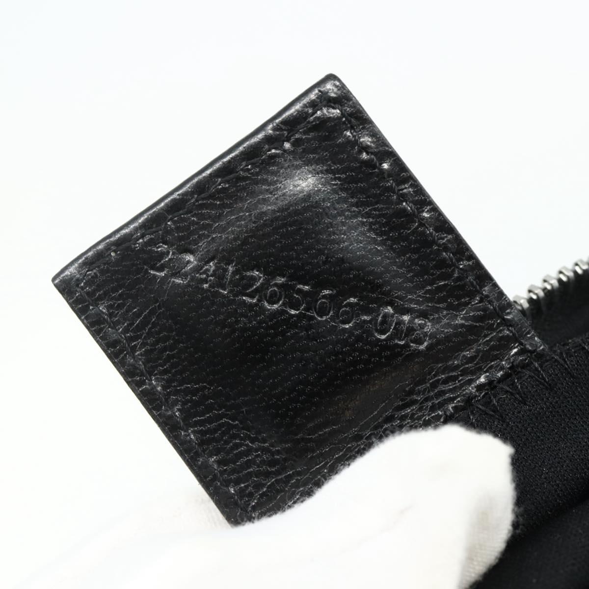 Mamma Baguette-Schultertasche aus Nylon, Schwarz/Silber