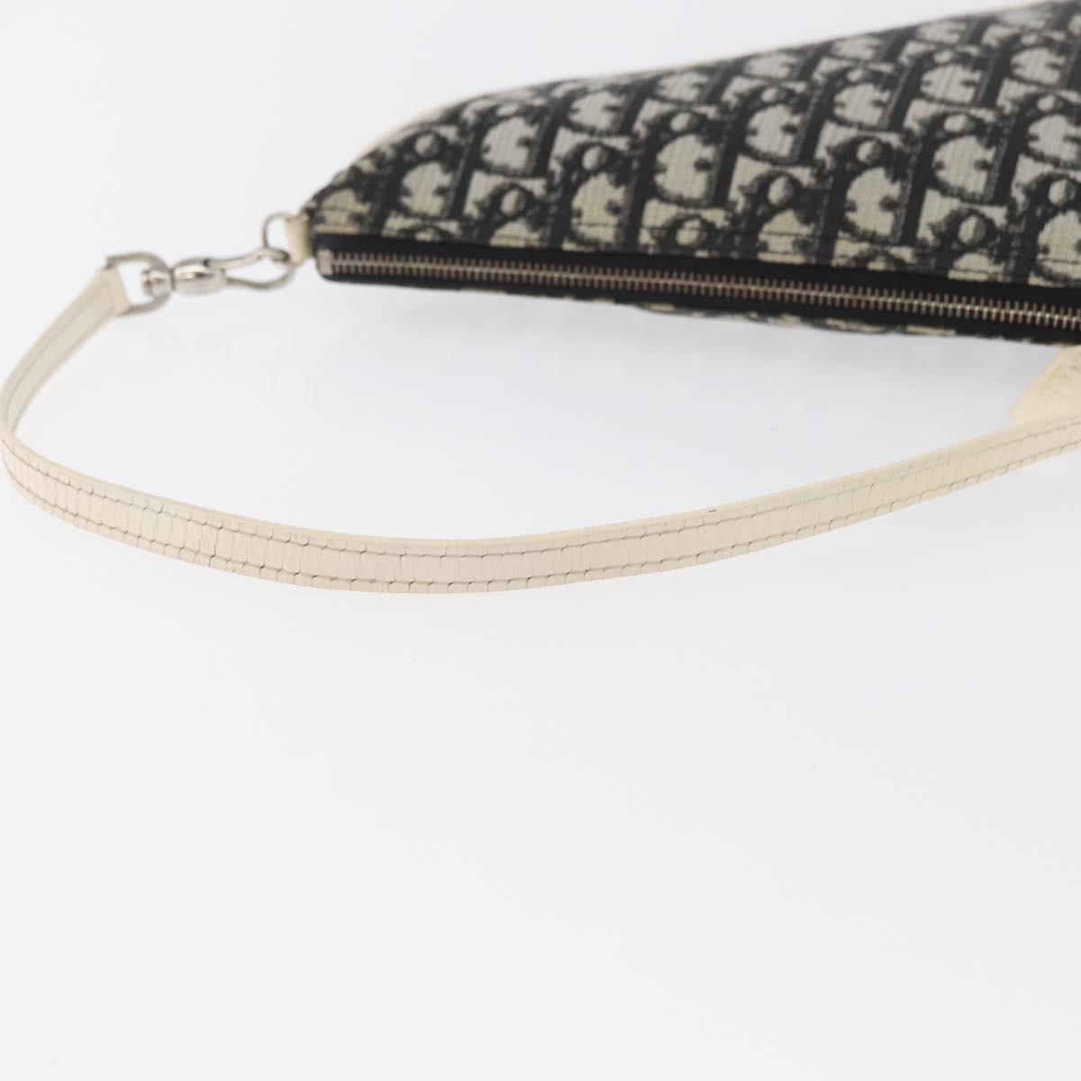 Trotter Canvas-Satteltasche, Schwarz/Silber