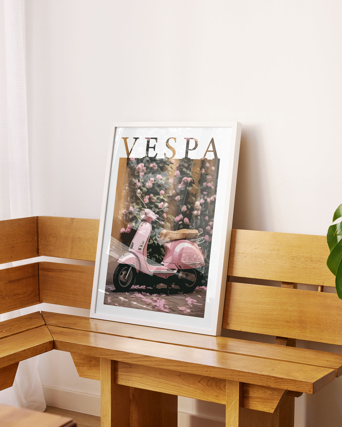Handla Kanva "Piaggio Vespa" No.5" Poster online | Smidigt och enkelt på nätet - Merchsweden |