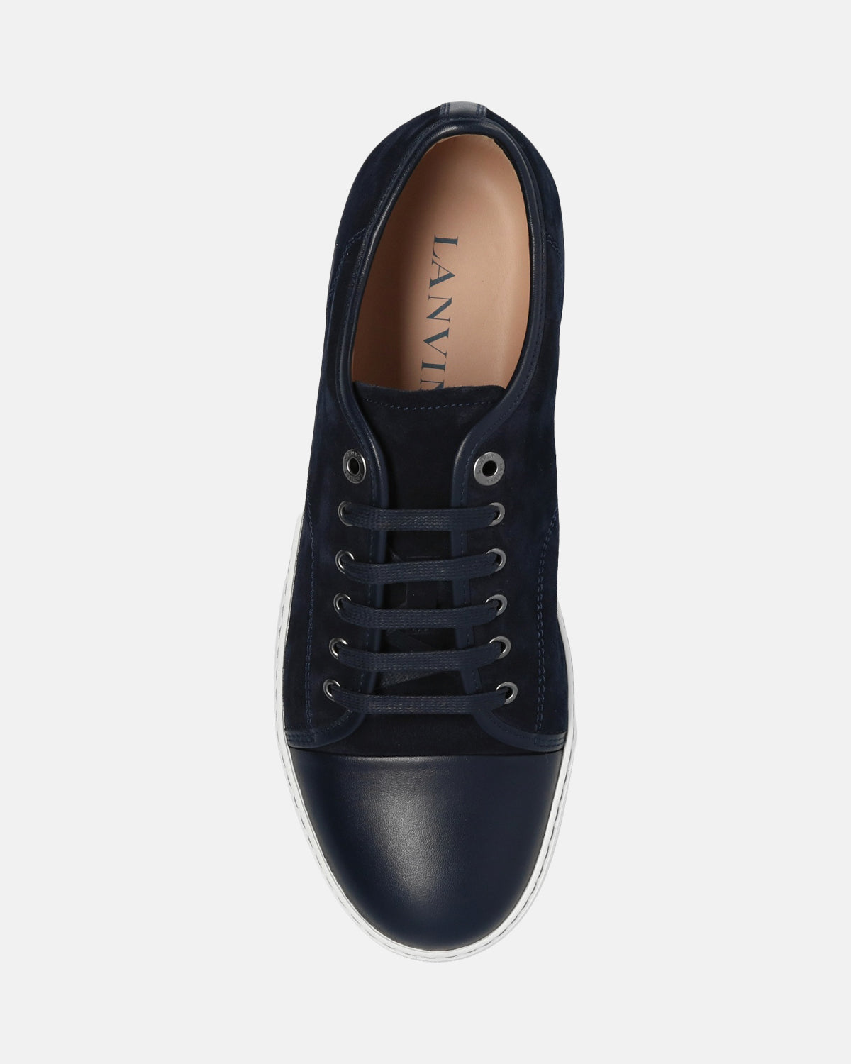 DBB1 Navy Suede Nappa Cap Toe