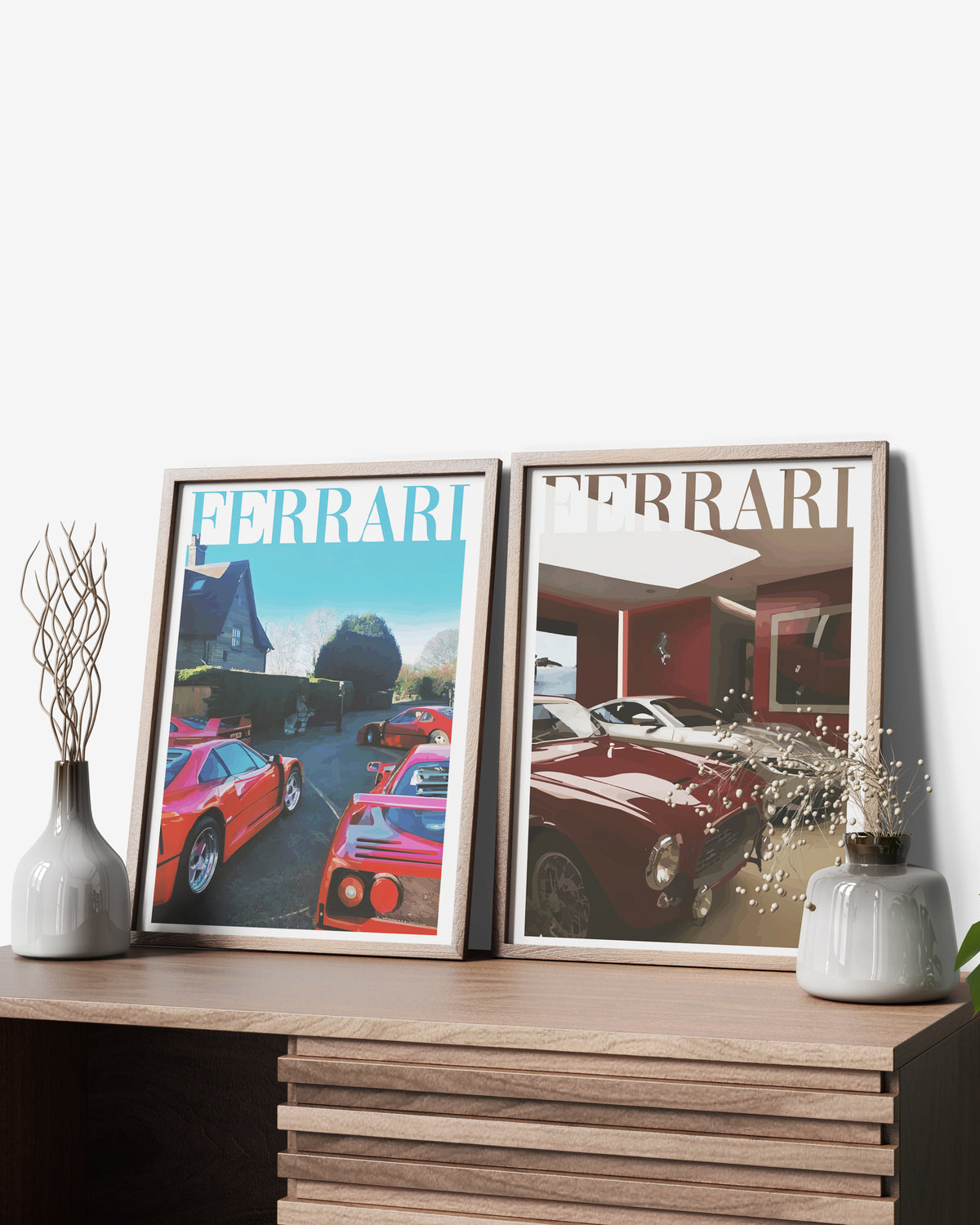 „Old Money Ferrari No.4“ Poster