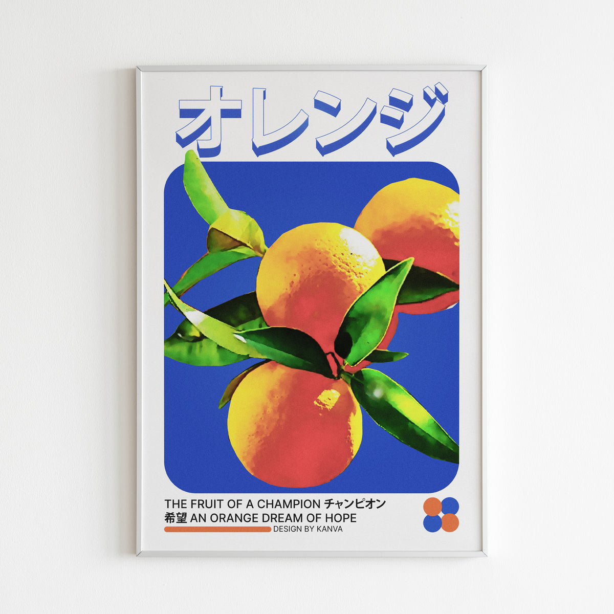Handla Kanva "An orange dream of hope" Poster online | Smidigt och enkelt på nätet - Merchsweden |