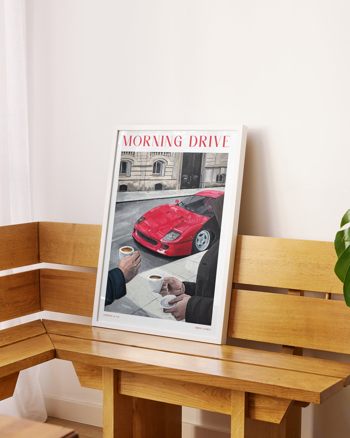 "Morning Drive" Poster