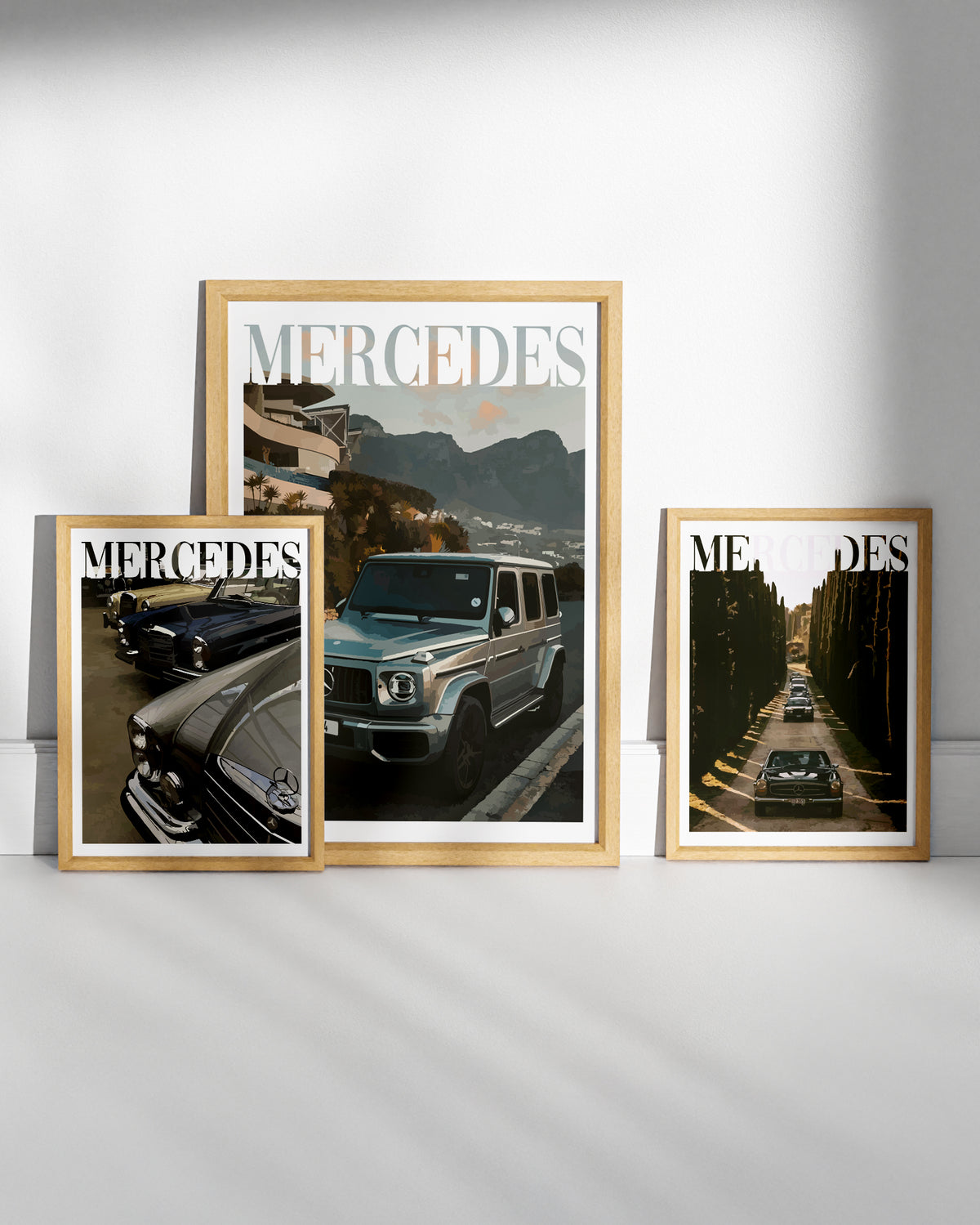 "Mercedes collection" Poster Bundle