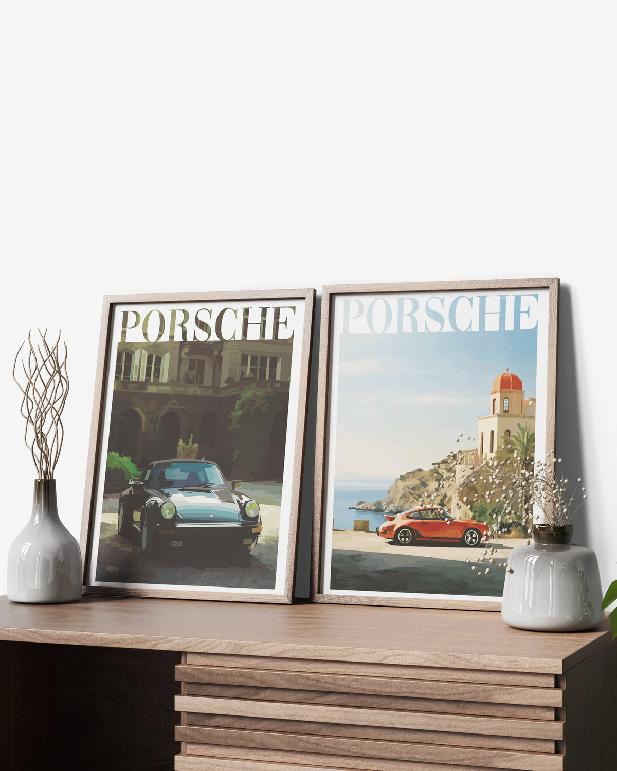 "Old Money Porsche Nr.8" Poster