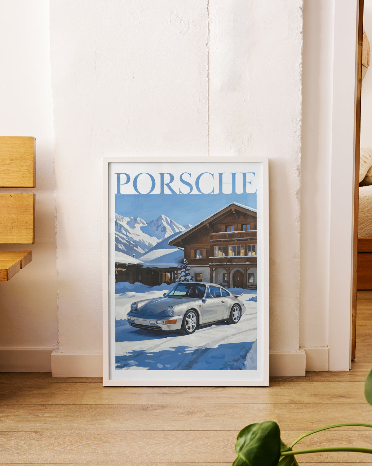 "Winter Porsche Nr.3" Poster