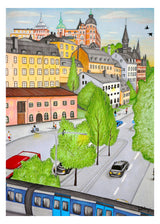 "Söder Mälarstrand" Poster