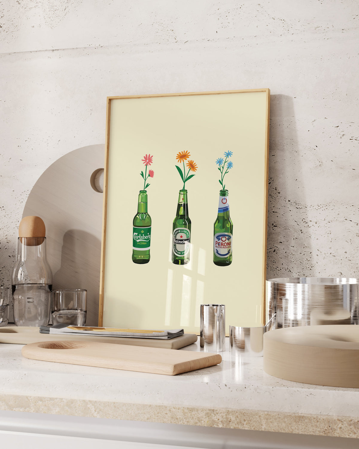 Handla Arksel Sprouting Beer Poster online | Smidigt och enkelt på nätet - Merchsweden |