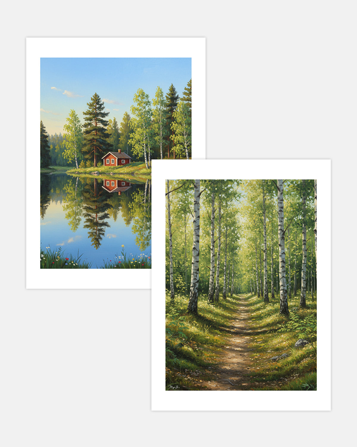 "Svensk natur" Poster Bundle