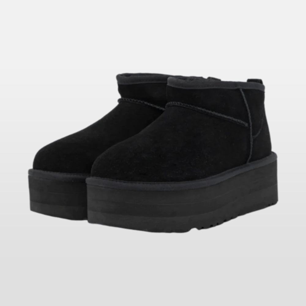 Handla UGG Classic Ultra Mini Platform "Black" online | Smidigt och enkelt på nätet - Merchsweden |