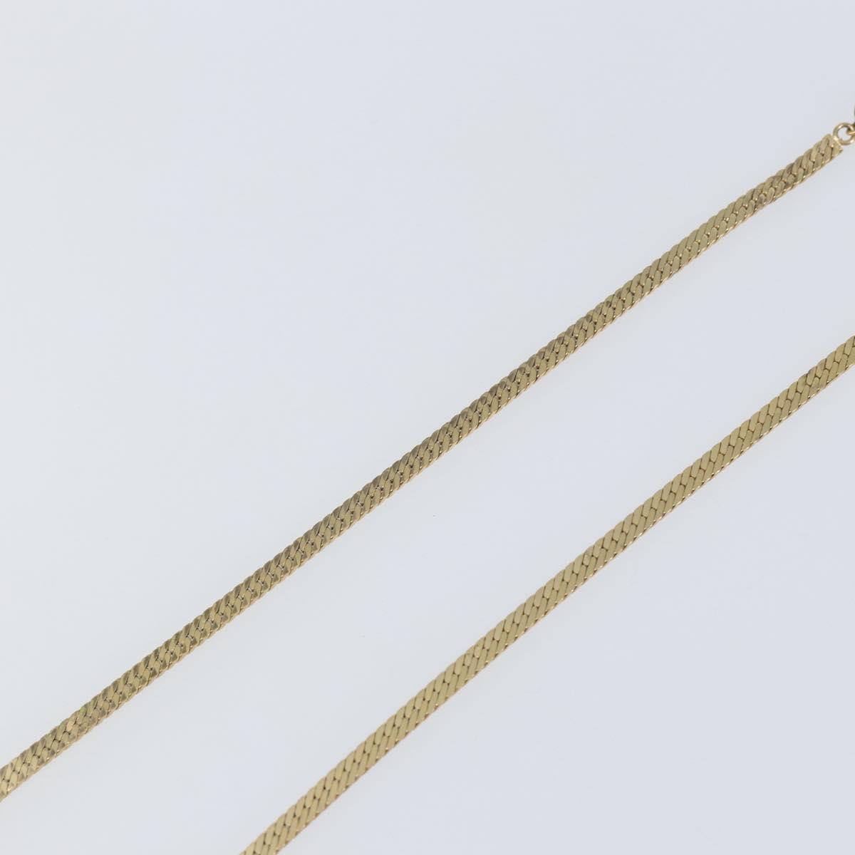 Necklace metal Gold Tone