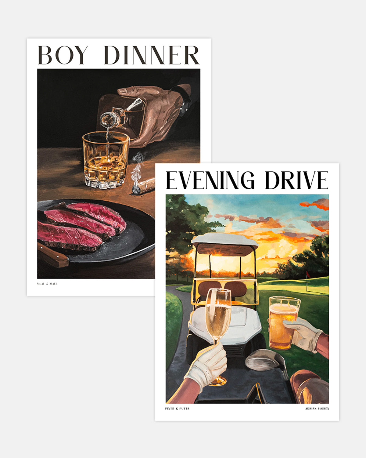 "The Gentlemen's" Poster Bundle