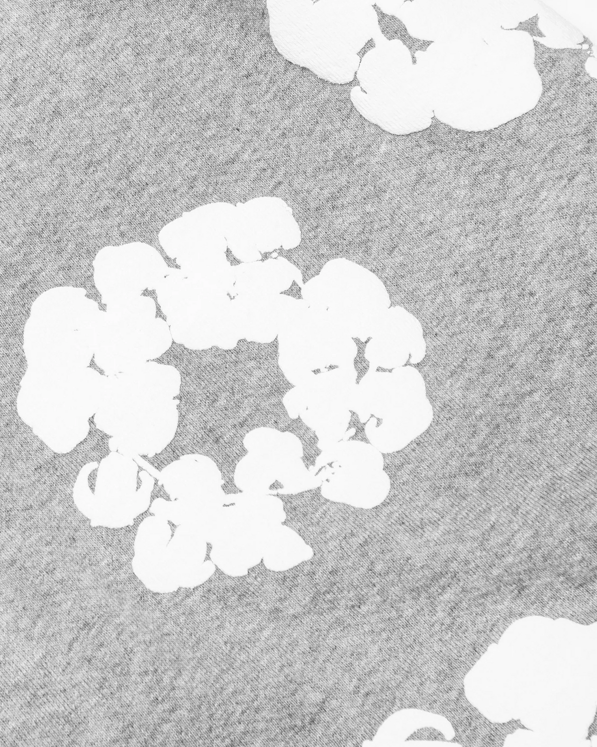 Die Cotton Wreath Grey Shorts
